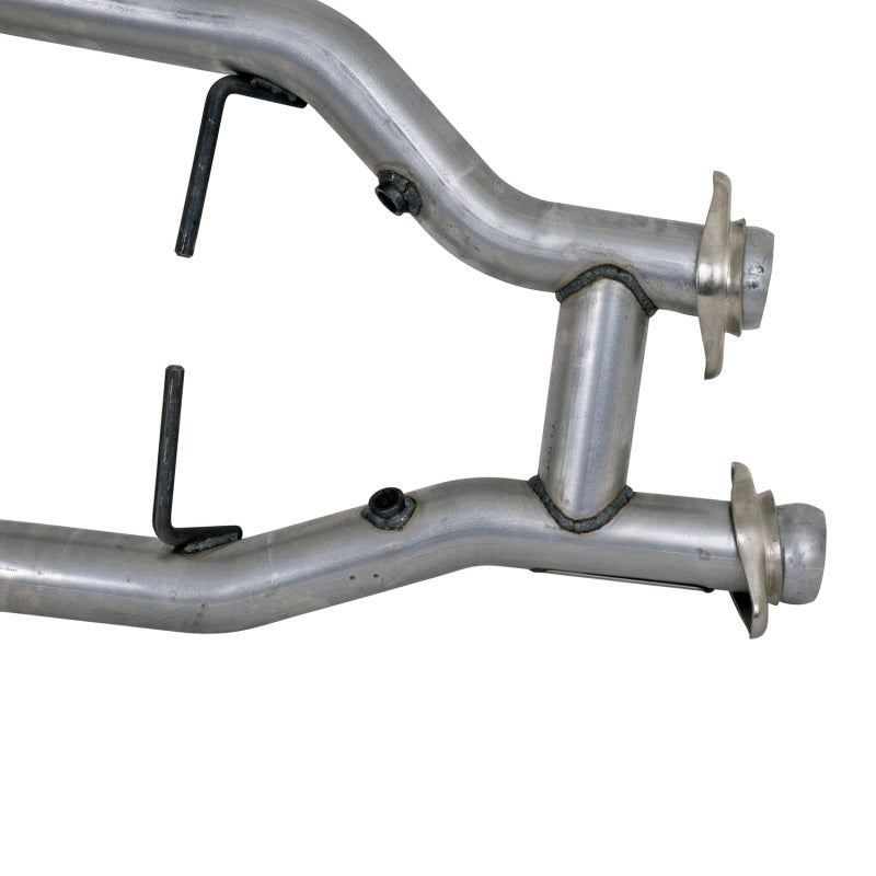 BBK 96-04 Mustang 4.6 GT / Cobra Short Mid H Pipe w Catalytic Converters 2-1/2 For Long Tube Headers 1538