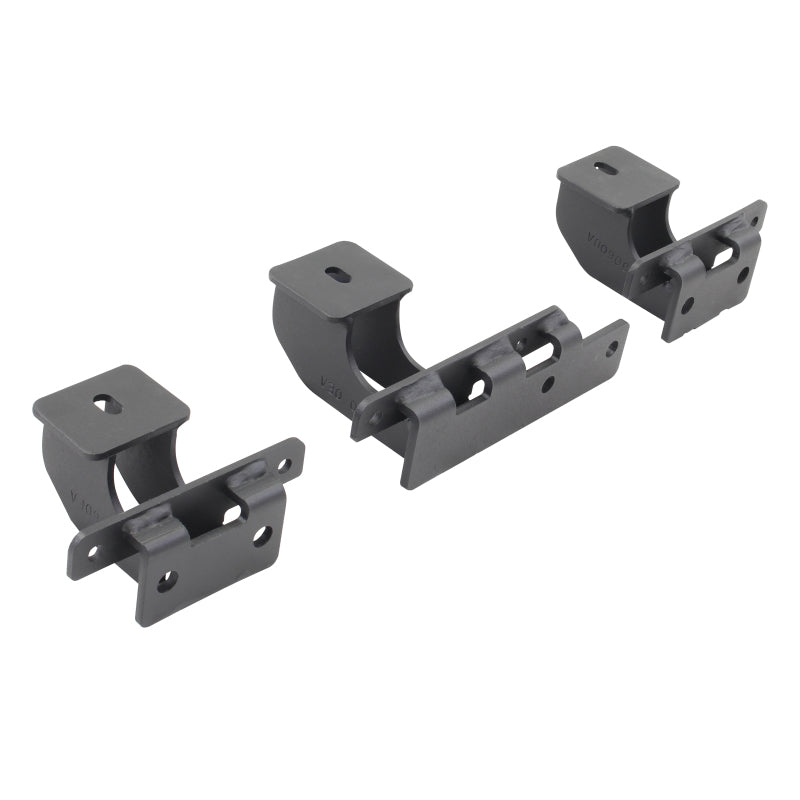 Go Rhino 18-20 Jeep Wrangler JLU Brackets for Dominator Extreme SideSteps D64506BTK