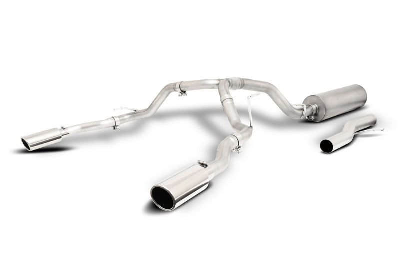 Gibson 21-22 GMC Yukon/ Chevrolet Tahoe 5.3L 2/4wd Cat-Back Dual Split Exhaust 65682