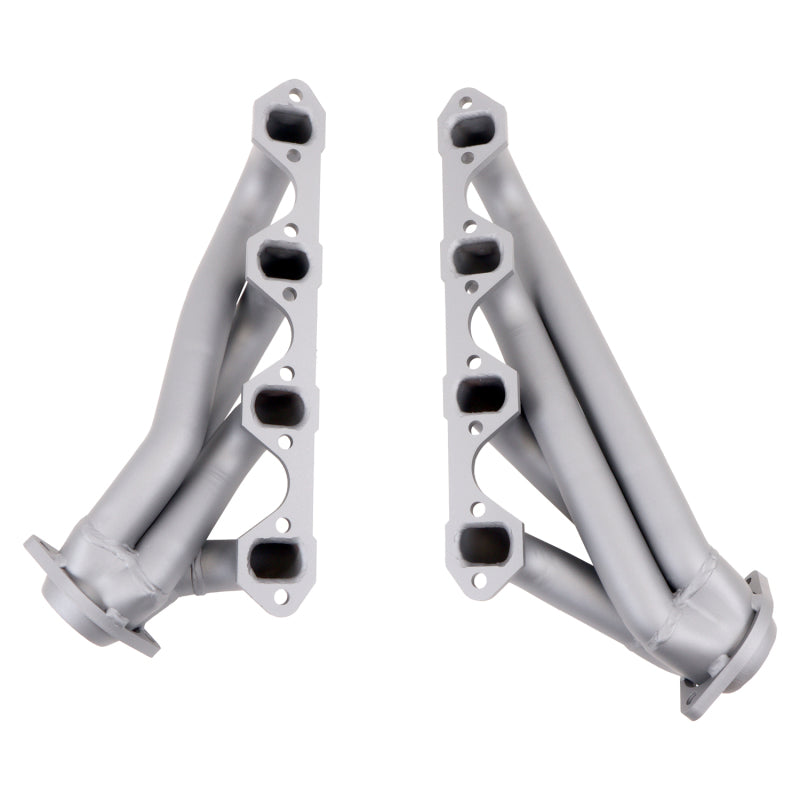 BBK 79-93 Mustang 351 Swap Shorty Unequal Length Exhaust Headers - 1-5/8 Titanium Ceramic 1511