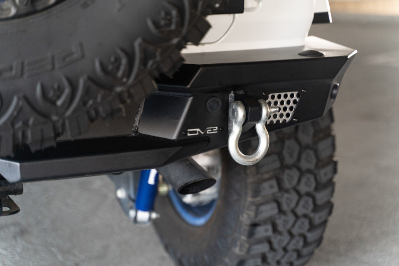 DV8 Offroad 2018 Jeep Wrangler JL MTO Series Rear Bumper w/ Optional Tire Carrier RBJL-13