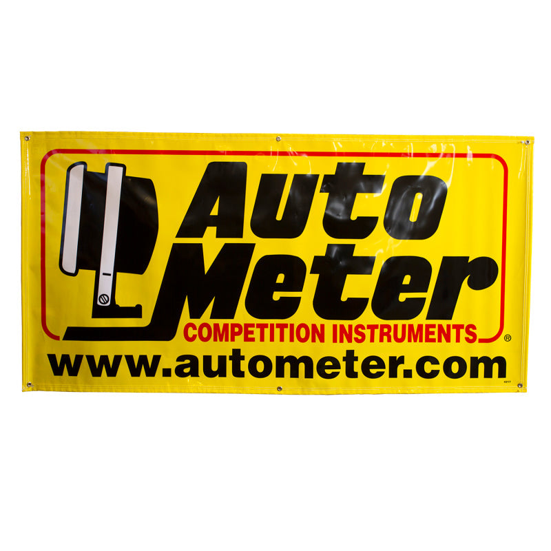 Autometer 6ft x 3ft Race Banner 217