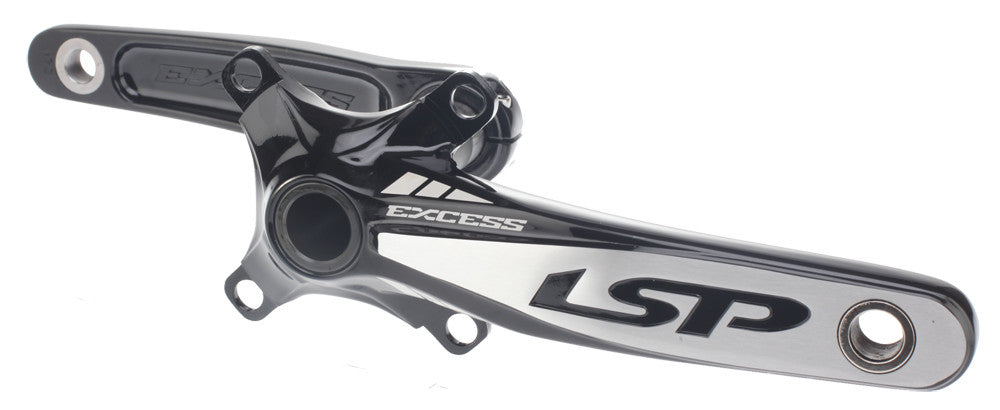 EXCESS Lps 2-Piece Crank 165mm Black EXCR4165BKBK