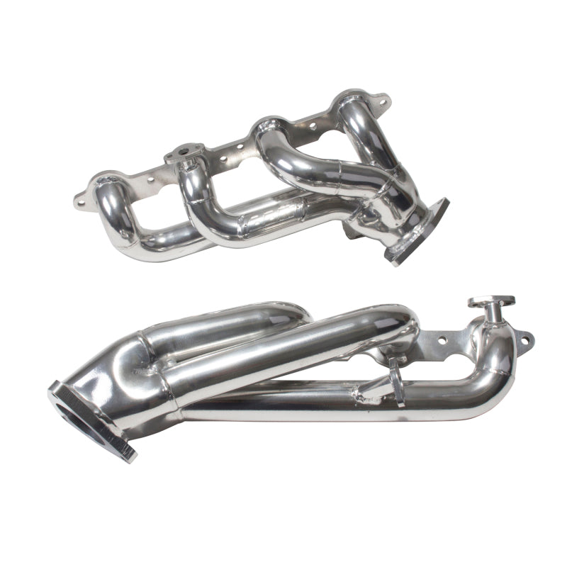 BBK 99-04 GM Truck SUV 4.8 5.3 Shorty Tuned Length Exhaust Headers - 1-3/4 Silver Ceramic 40050