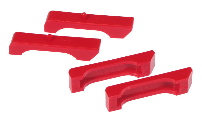 Prothane 68-87 GM Small Block Radiator Insolators - Red 7-1711