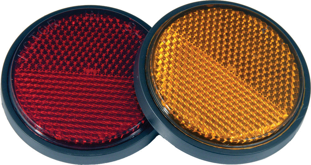 CHRIS PRODUCTS Reflector Stud Mount Red RR1R