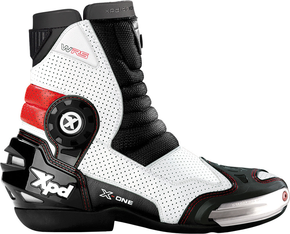 SPIDI X-One Wrs Boots White/Black E45/Us10.5 S66-001-45