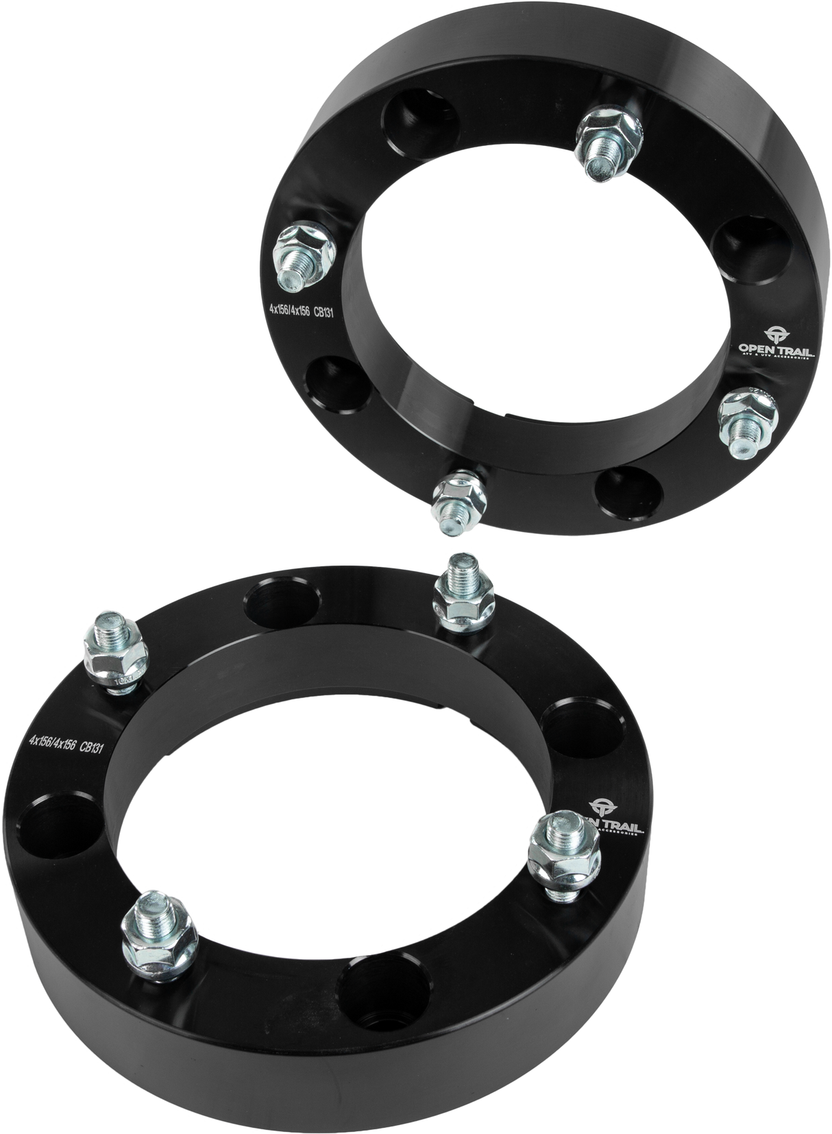 OPEN TRAILWheel Spacer 1.5" 4/156 Stud: 10mm X 1.25mmAC-06657-1BK