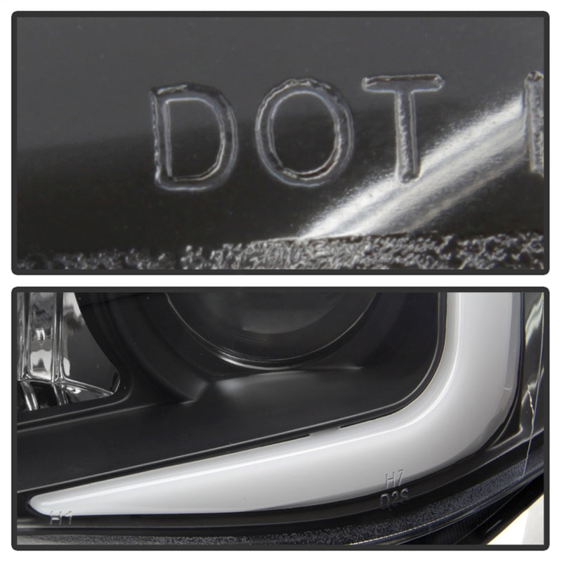 Spyder Subaru WRX 08-09 Projector Headlights - Halogen Model Only - Black PRO-YD-SWRX08-LBDRL-BK 5083944