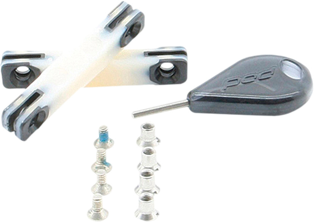 POD Knee Brace Hinge Set Ligament (Black) KP120-001-NS