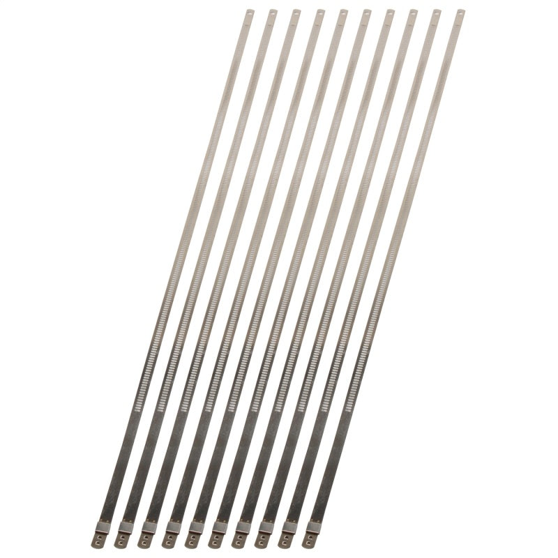 DEI Stainless Steel Positive Locking Tie 1/4in (7mm) x 20in - 10 per pack 10210