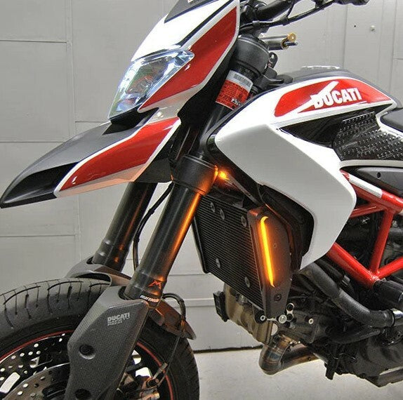 NEW RAGE CYCLESFront Led Turn Signals DucSF-FS