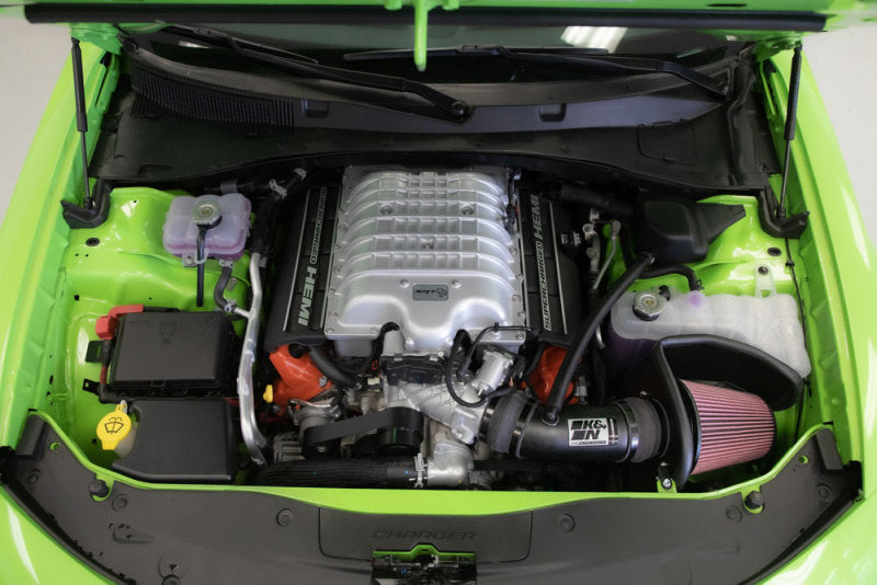 K&N 2017 Dodge Challenger Hellcat SC V8-6.2L F/l Typhoon Air Intake 69-2553TTK