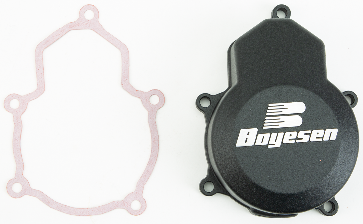 BOYESEN Factory Racing Ignition Cover Husky/Ktm Black SC-46AB