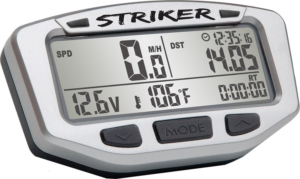 TRAIL TECH Striker Digital Gauge Kit (Silver) 71-405
