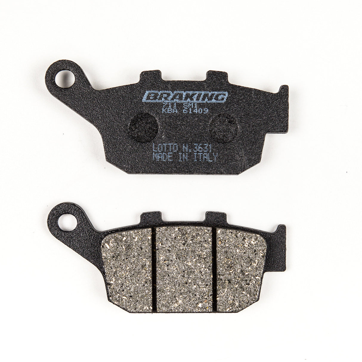 BRAKING Brake Pad Set Semi-Metallic 711SM1