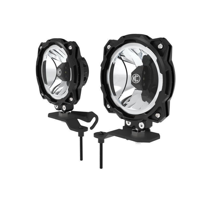 KC HiLiTES Jeep 392/Mojave Gravity LED PRO6 Wide-40 2-Light Sys Ditch Light Kit 97166