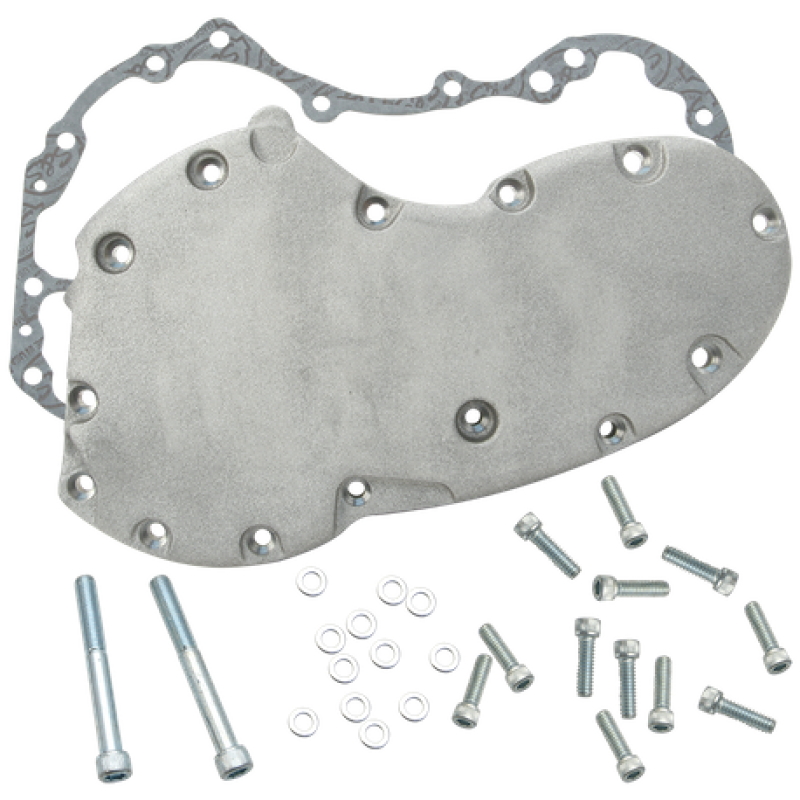 S&S Cycle 65-69 BT Cast Generator Gearcover Kit For S&S Crankcases - Natural 106-1627