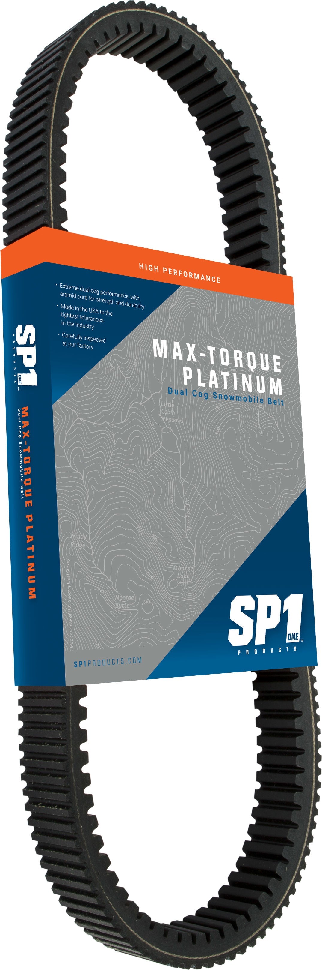 SP1 Max-Torque Platinum Belt 43 5/8" X 1 15/32" 47-6076