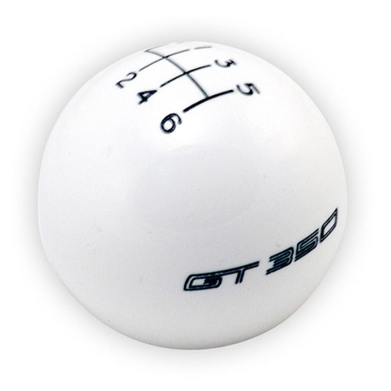 Ford Performance GT350 Shift Knob 6-Speed - White M-7213-M8SW