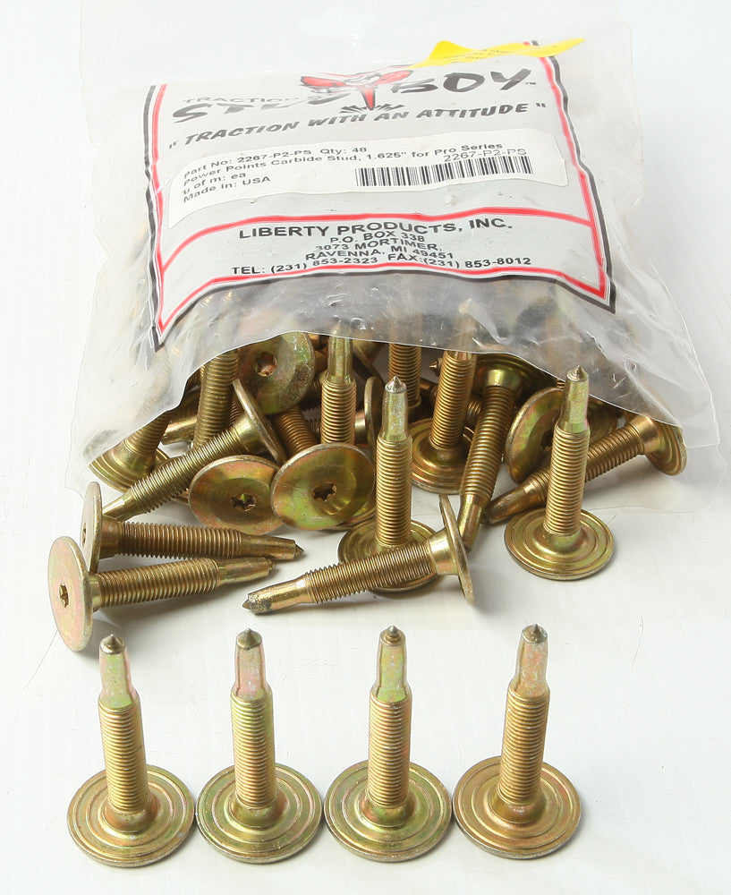 STUD BOY Power Point Pro Series Studs 1.625" 48/Pk 2267-P2-PS