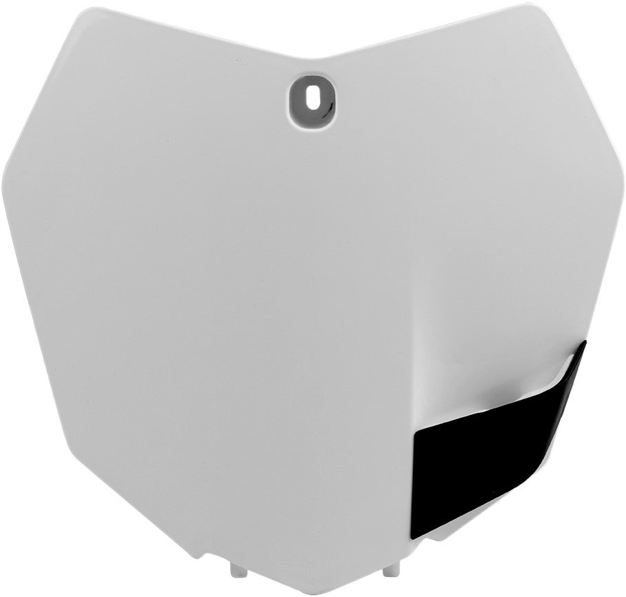 POLISPORT Front Number Plate White 8658900002