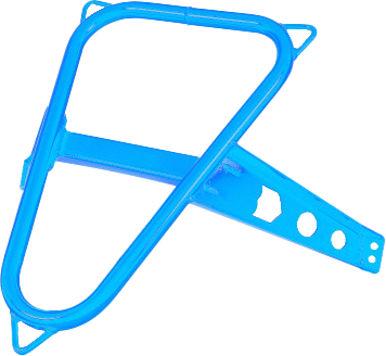 PRO ARMOR Spare Tire Mount Sky Blue Pol P141U300SB