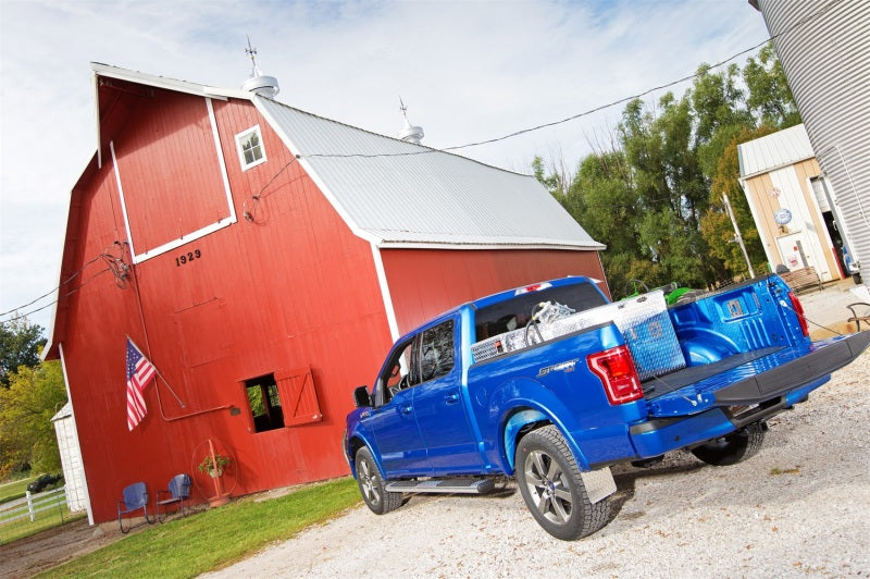 Deezee Universal Tubes - 6In Oval - Brite Tread Aluminum (CrewCab) DZ 16421