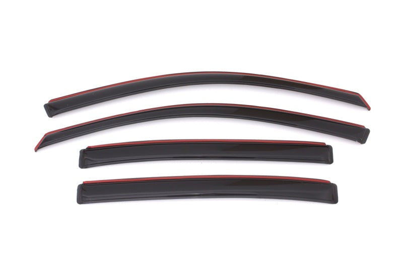 AVS 13-17 Honda Accord Ventvisor In-Channel Front & Rear Window Deflectors 4pc - Smoke 194535