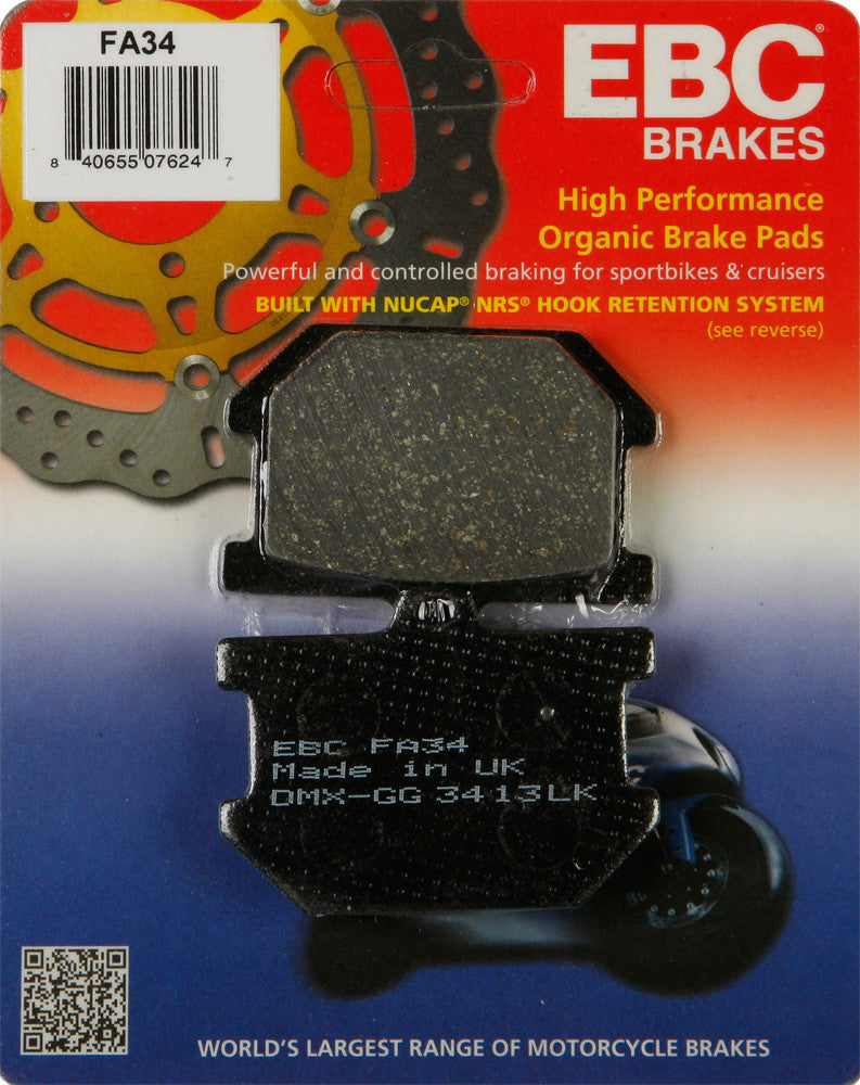 EBC Brake Pads FA34
