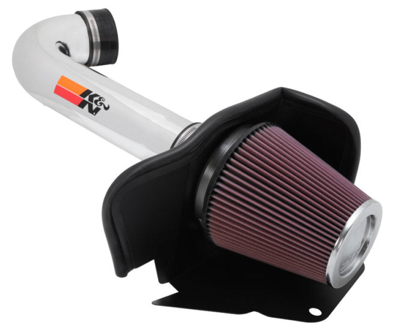 K&N 11 Jeep Grand Cherokee 5.7L V8 / 11 Dodge Durango 5.7L V8 High Flow Performance Intake Kit 77-1563KP
