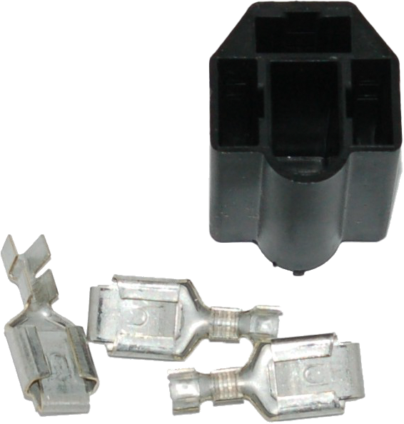 NAMZ CUSTOM CYCLEReplacement Headlamp Socket & Terminal Kit FemaleNHSK-01