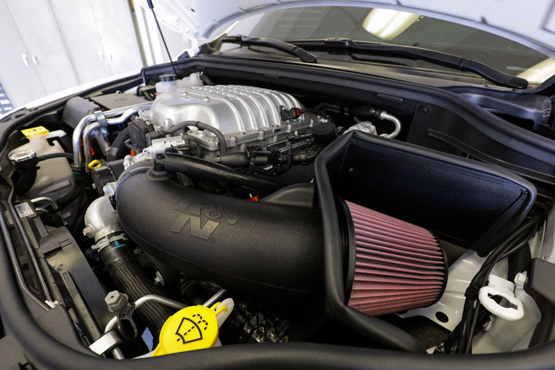 K&N 18-19 Jeep Grand Cherokee Trackhawk V8-6.2L F/I Aircharger Performance Intake 63-1579
