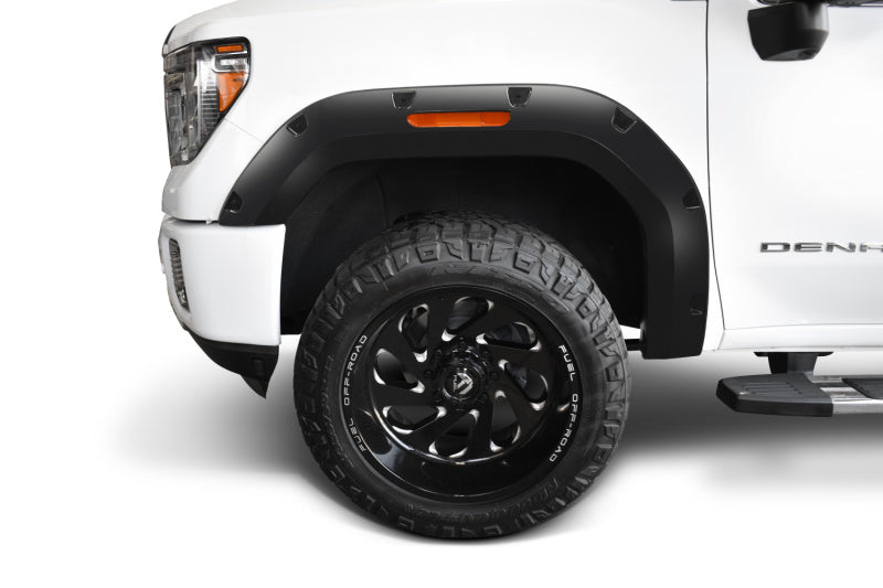 Bushwacker 20-21 GMC Sierra 2500/2500HD/3500HD (Excl. Dually) Pocket Style 4pc Flares - Blk 40987-02