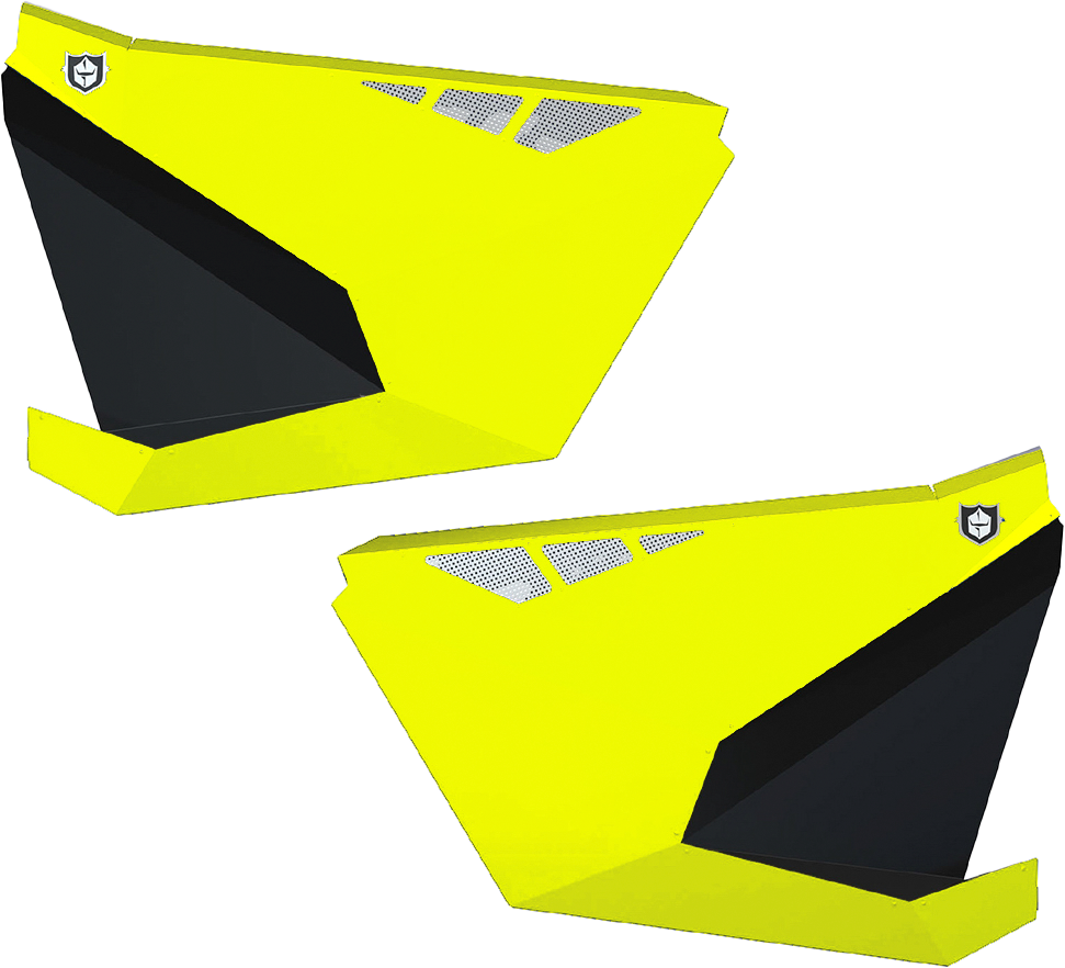 PRO ARMOR Rzr Pro Xp Doors Lime Squeeze Pol P199D003LSQ