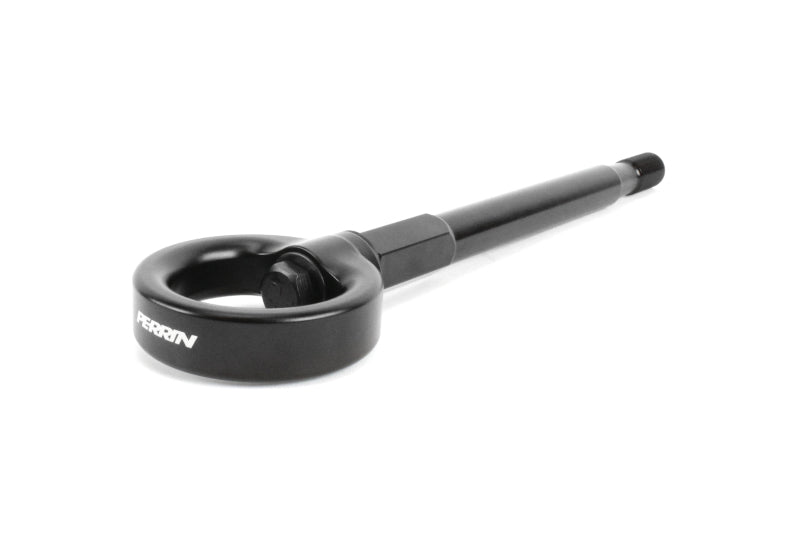 Perrin 08-14 Subaru WRX/STI Tow Hook Kit (Front) - Flat Black PSP-BDY-231BK