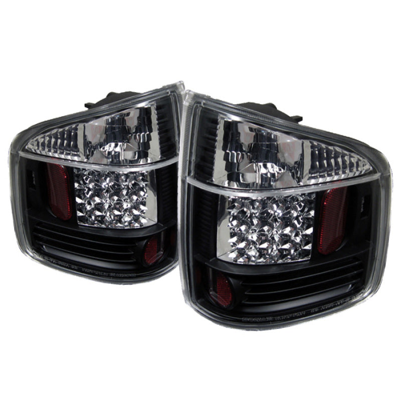 Spyder Chevy S10 94-04/GMC Sonoma 94-04/Isuzu Hombre 96-00 LED Tail Lights Blk ALT-YD-CS1094-LED-BK 5001917