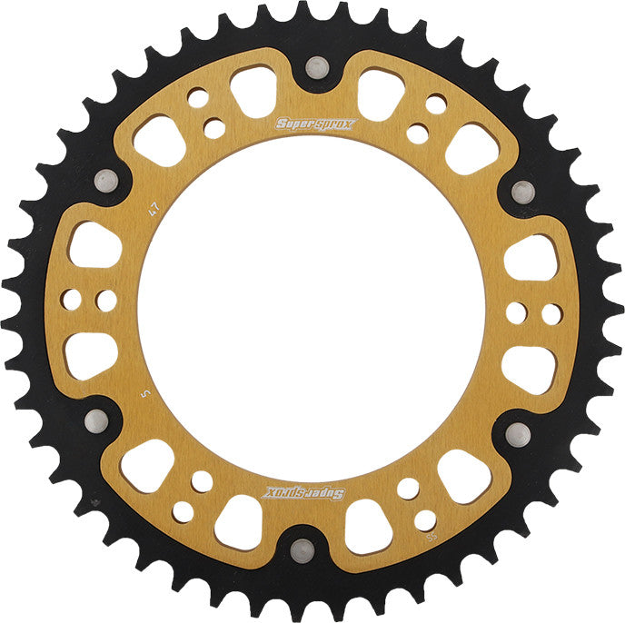 SUPERSPROX Rear Stealth Sprocket Alu/Stl 47t-520 Gld Apr/Bmw RST-5-47-GLD