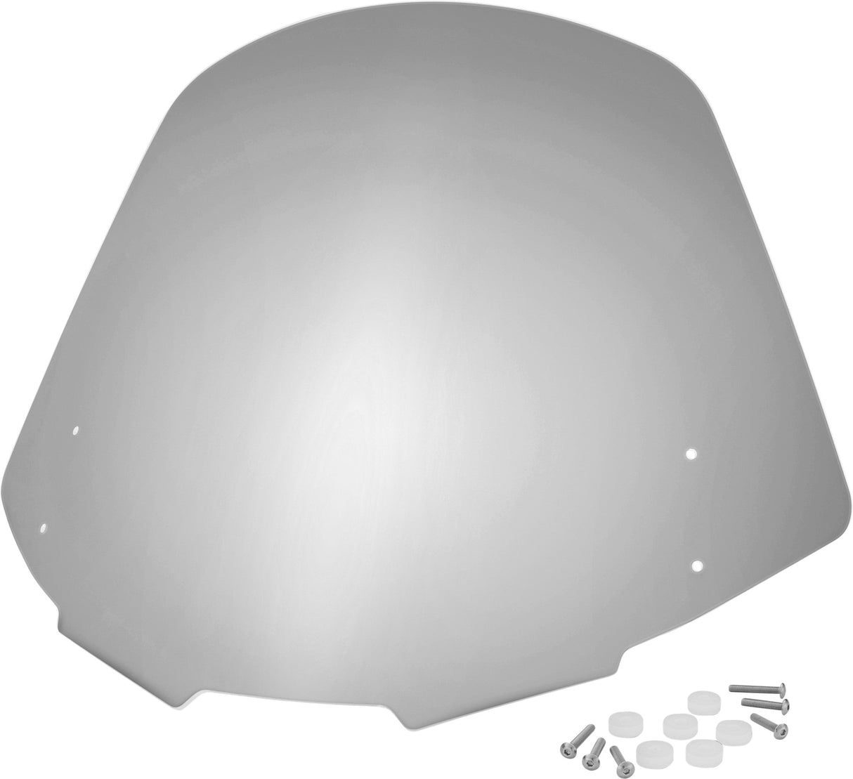 SHOW CHROME (new) Windshield Touring Clear 9.5" Wide & 12.5" Tall Can 20-401