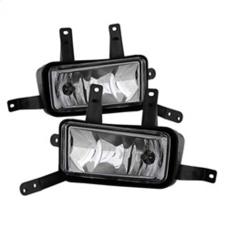 Spyder Chevy Suburban Tahoe 2015-17 OEM Fog Lights W/Chrm trim Cover and Switch Clear FL-CTAH15-C 9031588