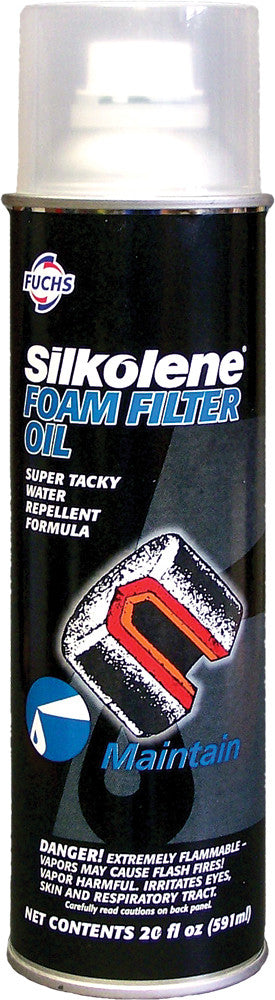 SILKOLENE Foam Filter Oil 20oz Bottle 80076100020