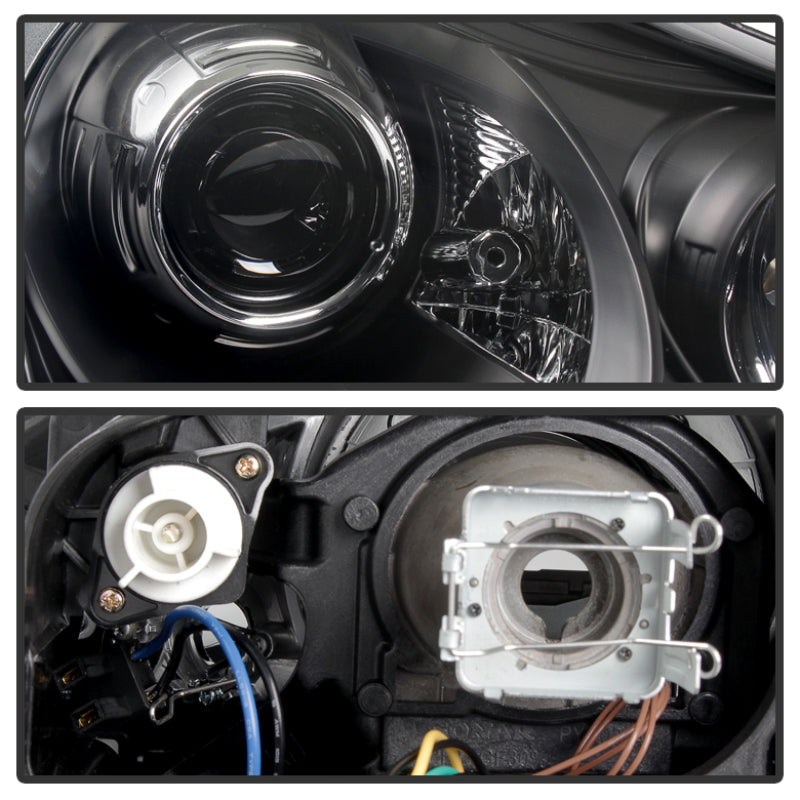 Spyder Porsche Cayenne 03-06 Projector Xenon/HID Model- DRL LED Blk PRO-YD-PCAY03-HID-DRL-BK 5080967