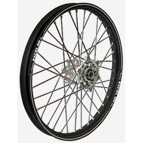 DUBYA Rear Wheel 1.85 X 16 Silver Hub Black Rim 56-1120SB