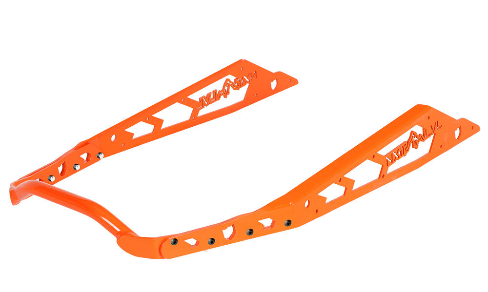 PRO ARMOR Nxt Lvl Rear Bumper Black/Orange Pol NXPRB232-ORG