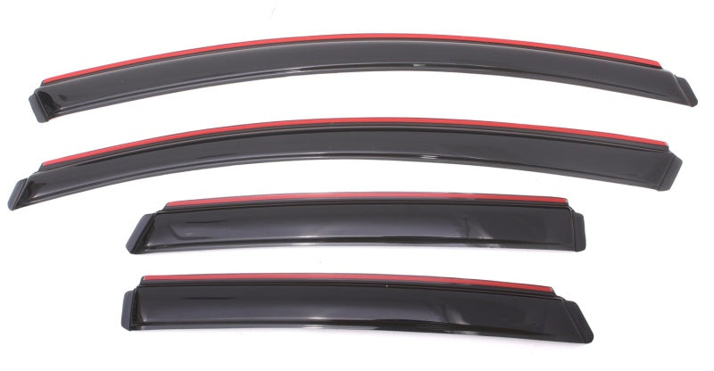 AVS 12-17 Buick Verano Ventvisor In-Channel Front & Rear Window Deflectors 4pc - Smoke 194389