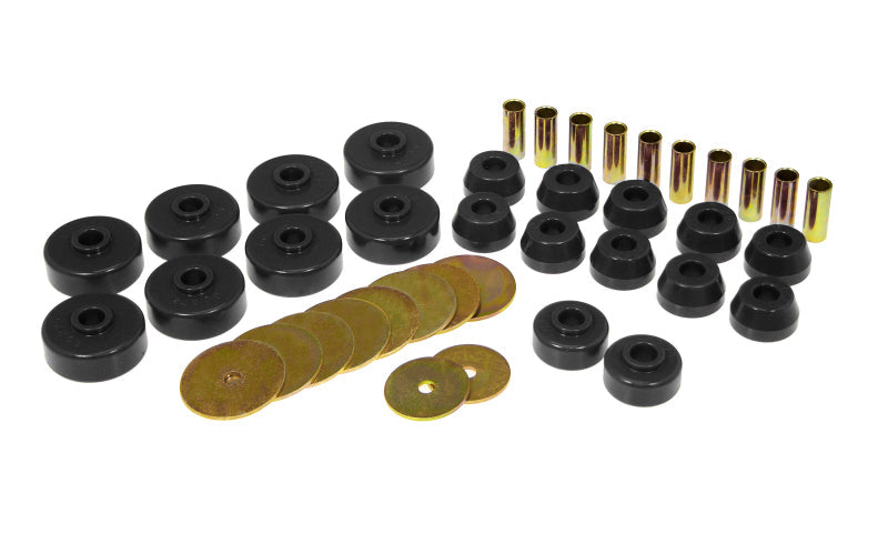 Prothane 84-88 Toyota 4Runner Body Mount Kit - Black 18-102-BL