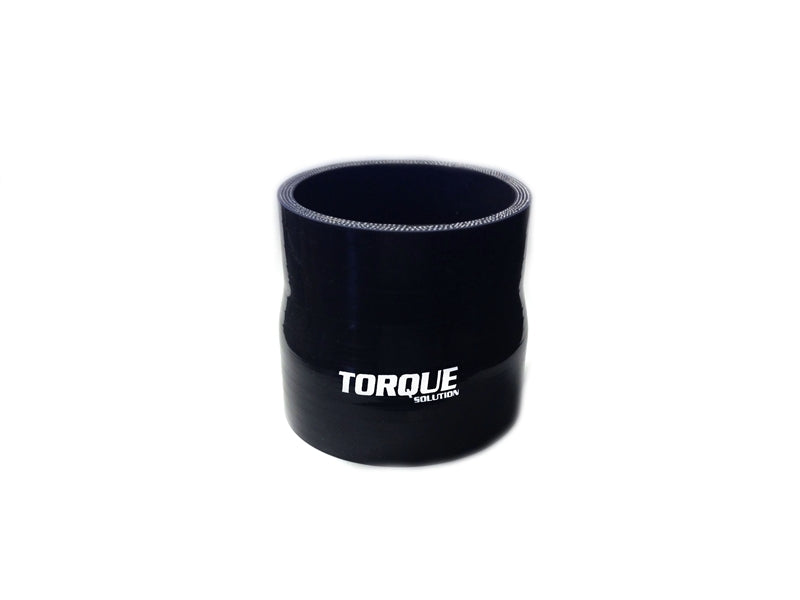 Torque Solution Transition Silicone Coupler: 2.75 inch to 3 inch Black Universal TS-CPLR-T2753BK