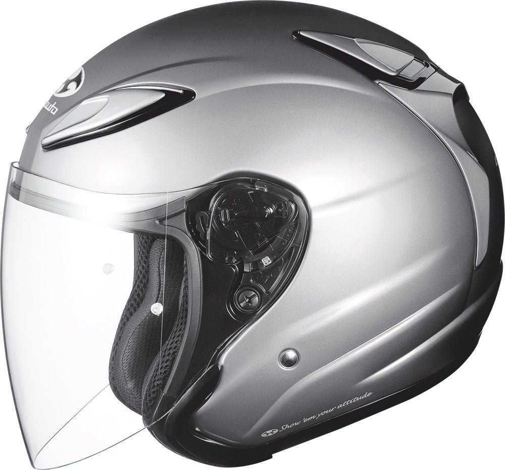 KABUTOAvand Ii Solid Helmet Aluminum Silver S7692105