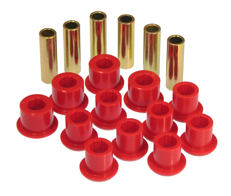 Prothane 98-08 Ford Ranger Rear Leaf Spring Bushings - Red 6-1027