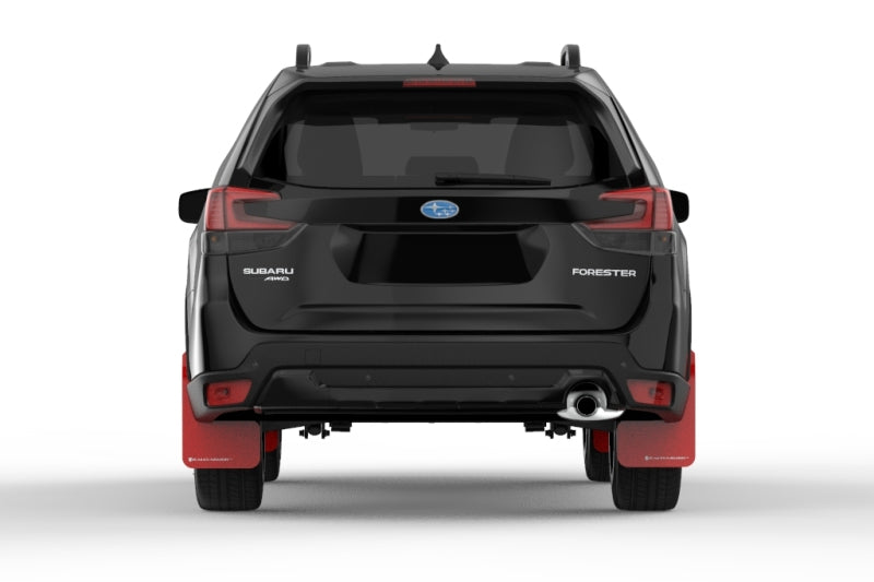Rally Armor 19-21 Subaru Forester Red UR Mud Flap w/ White Logo MF52-UR-RD/WH